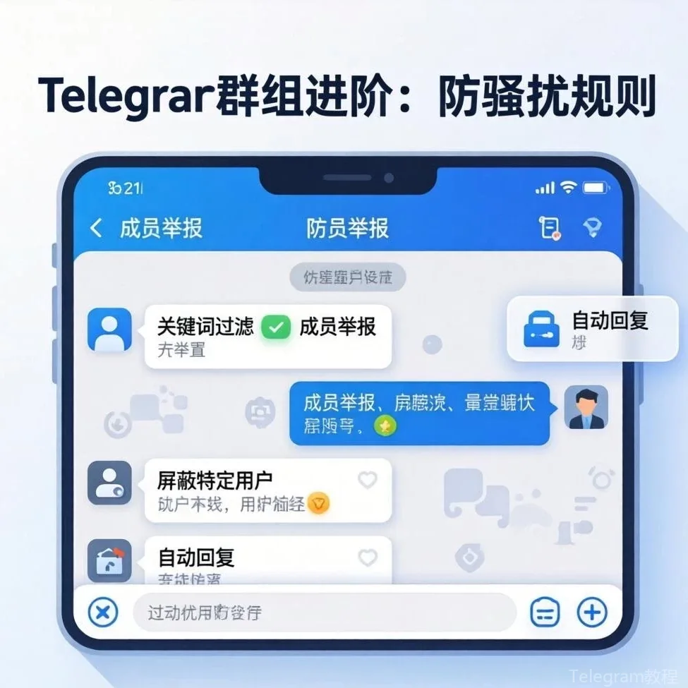 Telegram效率工具教程配图 - Telegram会议纪要：群聊信息结构化整理方法