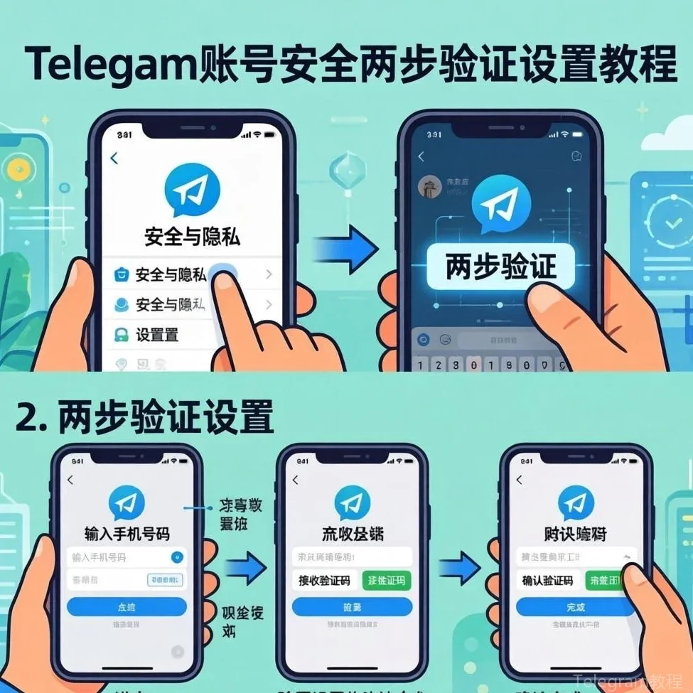 Telegram问题排查教程配图 - Telegram账号异常提示：这几种情况要警惕